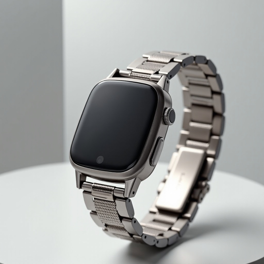 montre connectée femme bracelet acier