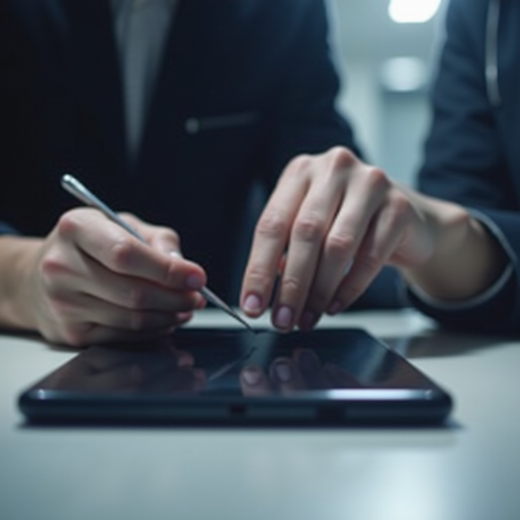 comment ouvrir une tablette samsung