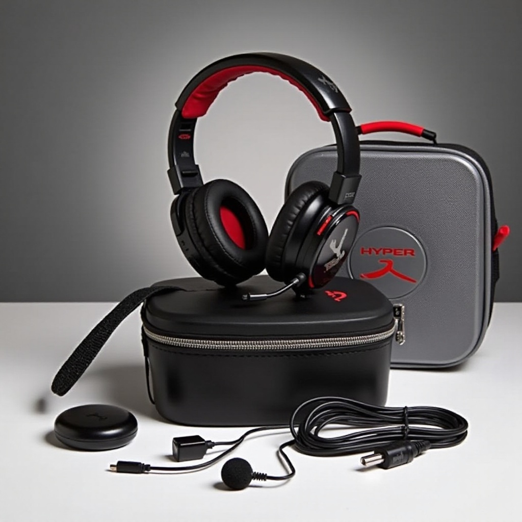 casque gamer hyperx cloud ii rouge