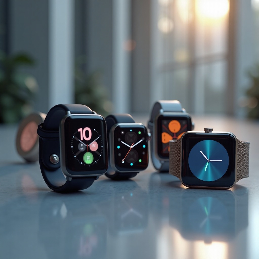 montre connectée carré