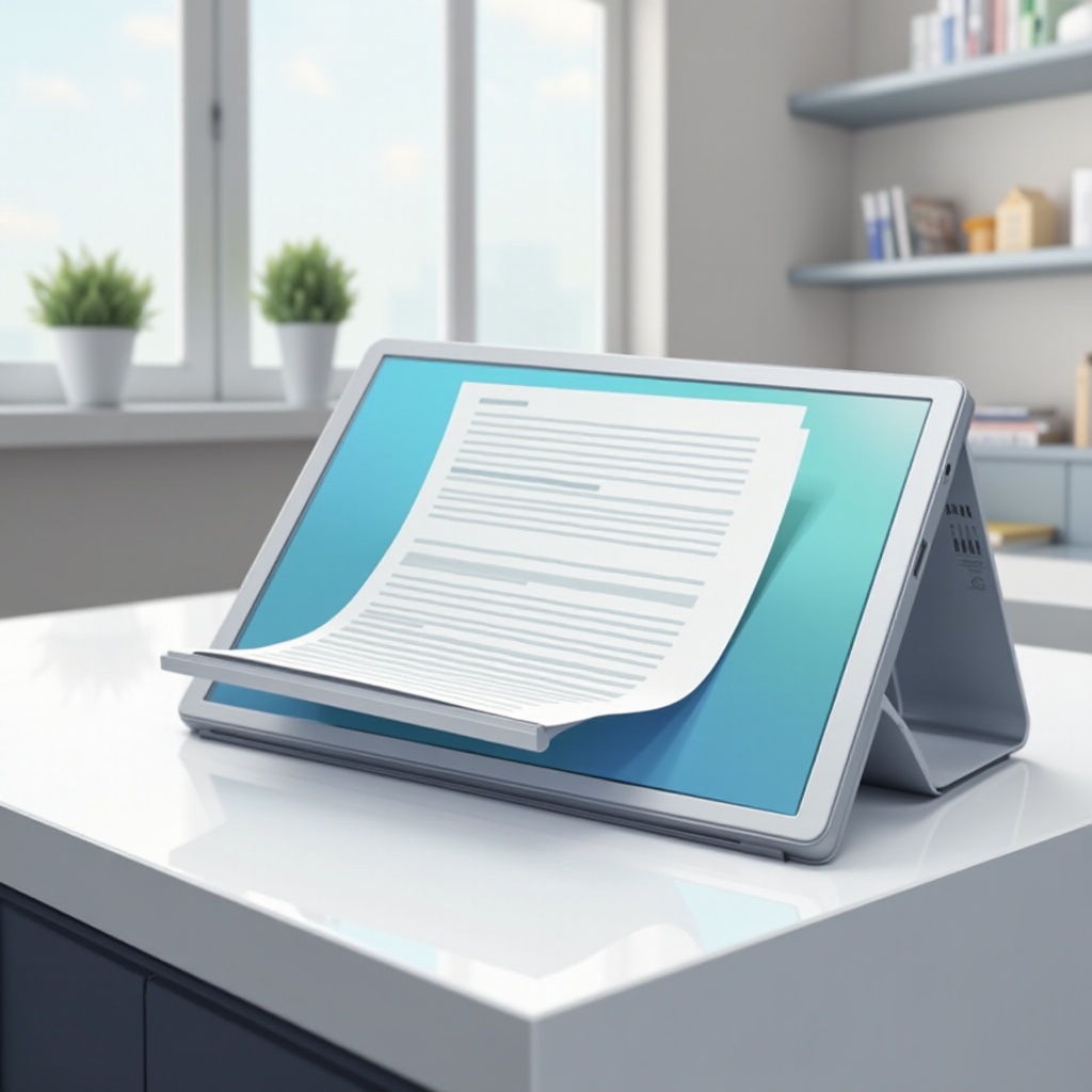 imprimante sur tablette samsung